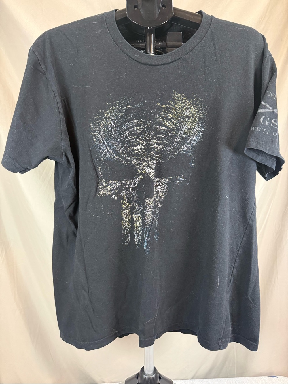 Grunt Style This We’ll Defend Skull Graphic T-Shirt - XL